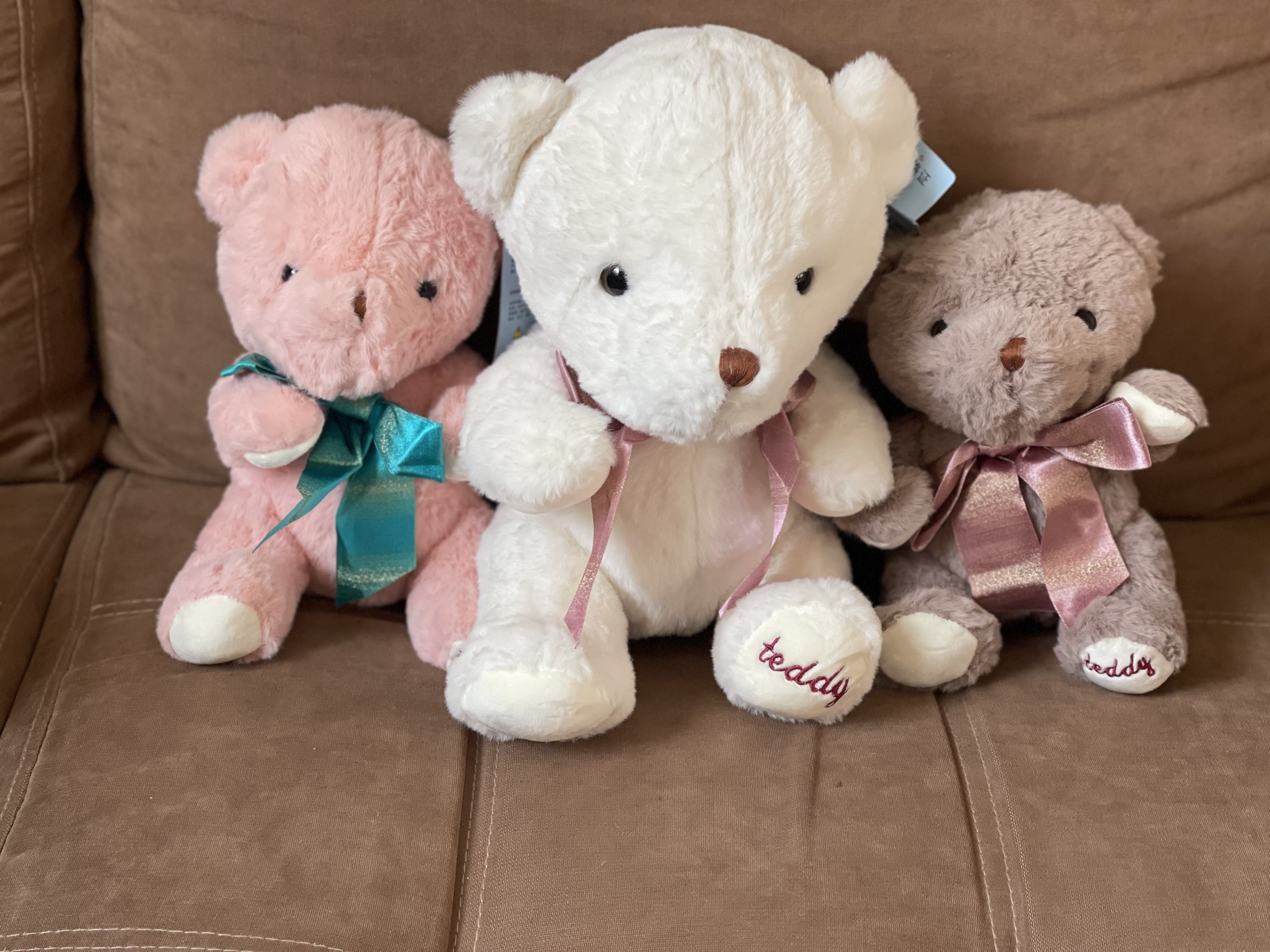 Мишка с лентой