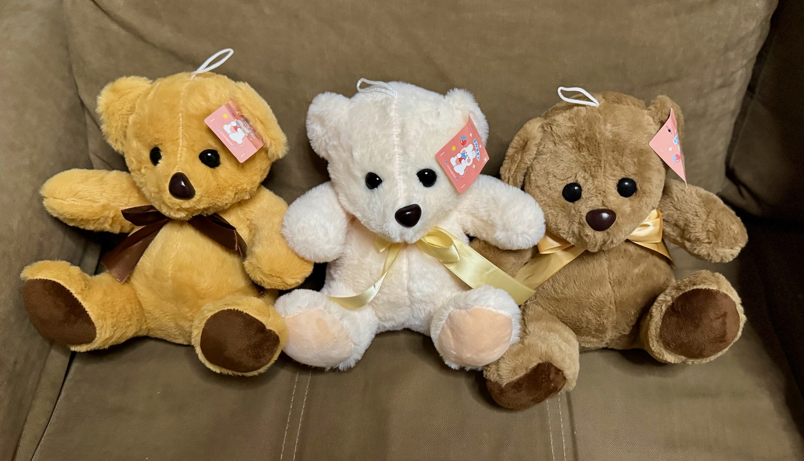 Мишка с бантом