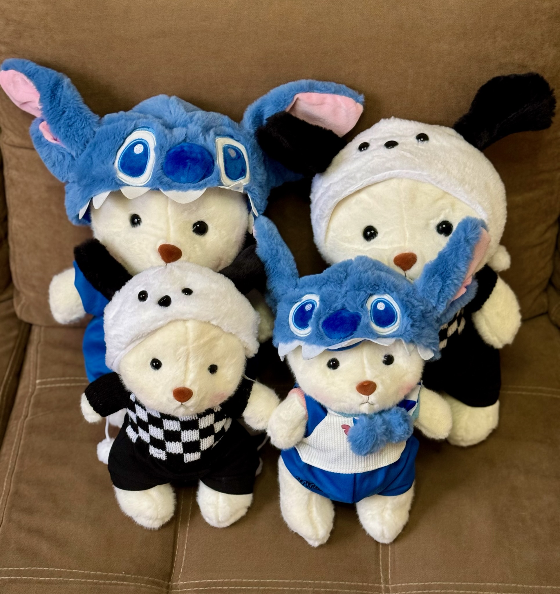 Мишка в одежде