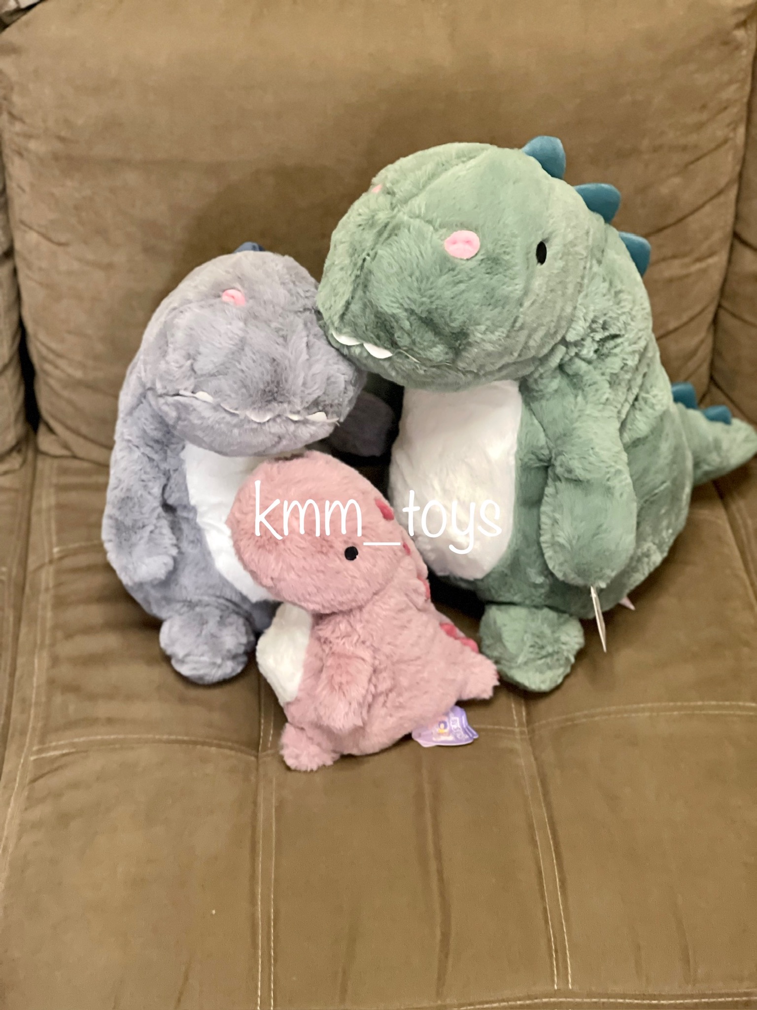 Дино меховой стоячий