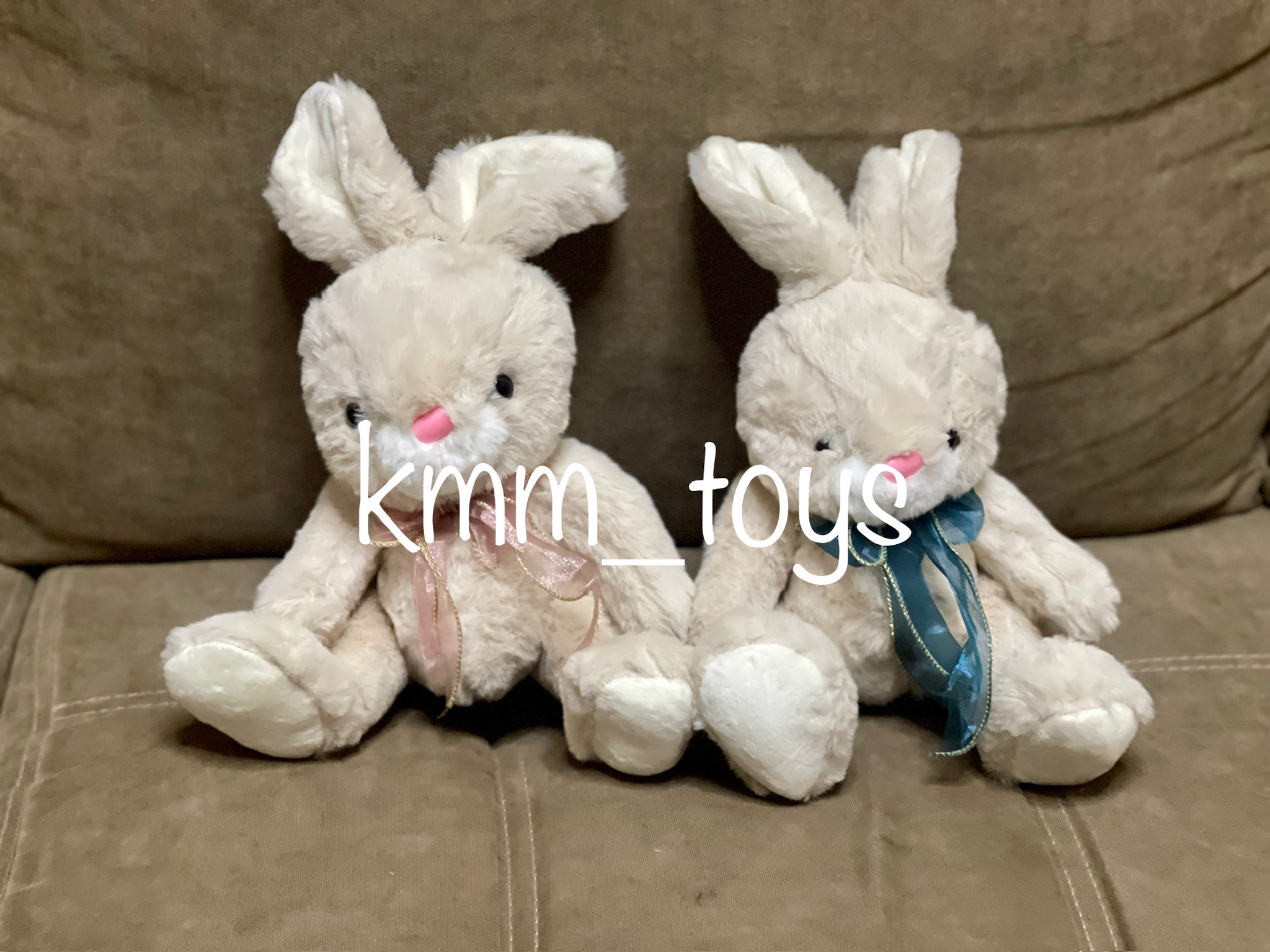 Зайка с лентой