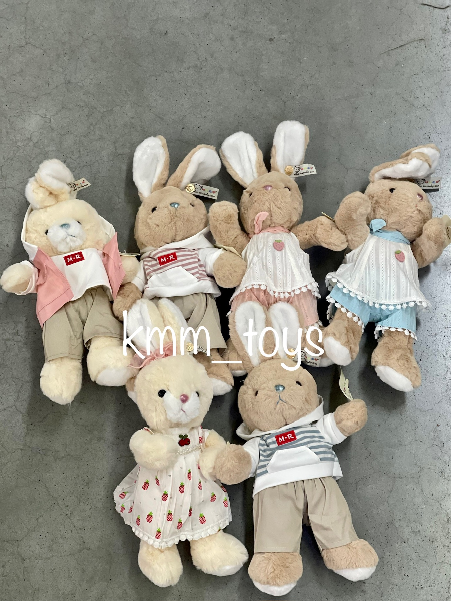 Зайки мальчик-девочка (пара)